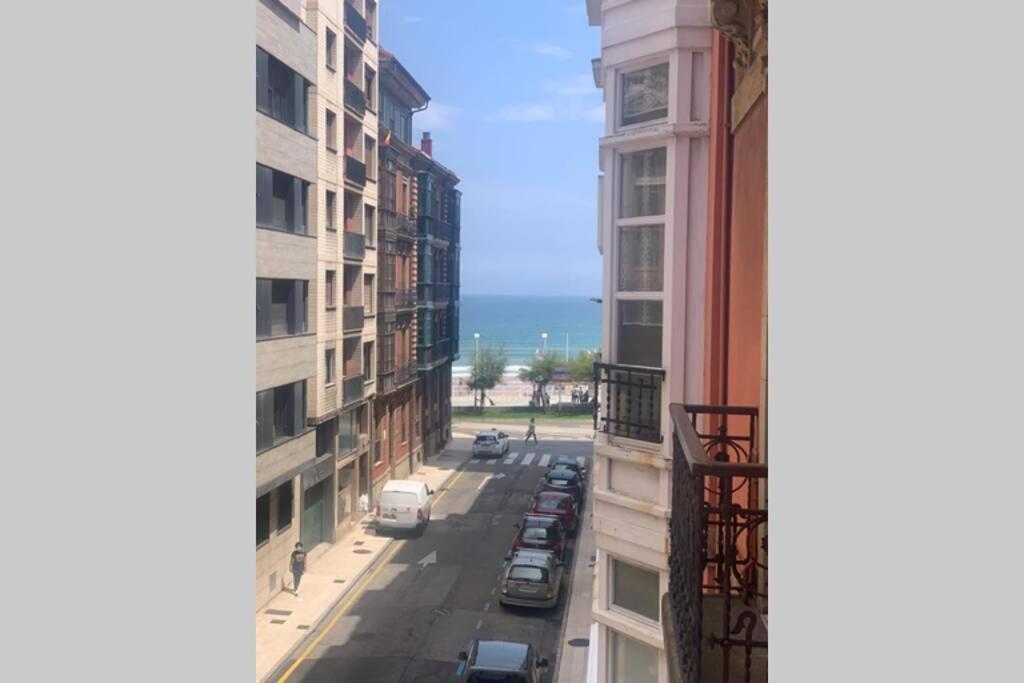 114A - Playa De San Lorenzo - Opcion De Garaje Gijon Ngoại thất bức ảnh
